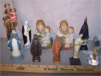 Various Religious Figurines