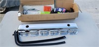 Chevy 6-cylinder valve cover + parts