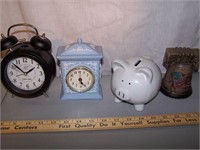 Clocks & Banks