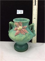 Roseville Art Pottery Clematis Trophy Vase