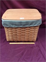 Longaberger File Organizer Basket Box