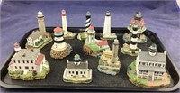 Variety of 12 Harbour Lights Light Houses