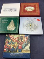 Boxed White House Ornaments From 2006 - 2010