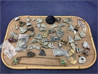 Large Assortment Of Vintage Shoe Clips