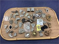 Large Selection Of Vintage Shoe Clips