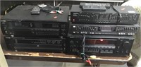 Assorted Stereo Equipment, Multiple Compact Disc