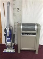Lasko Ceramic Heater, Shark Retractor Vacuum