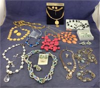 Vintage Jewelry Sets + Various Necklaces