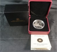 2013 Proof Canadian Silver Dollar