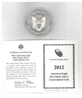 One Ounce Proof Silver Eagle