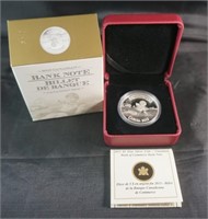 2013 $5 Canadian Silver Coin