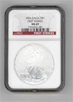 2006 Silver Eagle $1
