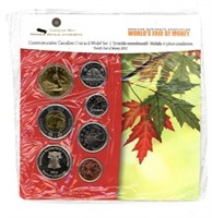 2012 Comm. Canadian Coin & Medal Set