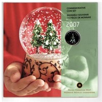 2007 Holiday Canadian Coin Set
