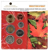 2010 Canadian World's Fair of Money Coin Set