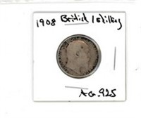 1908 British Coin