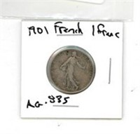 1901 French Franc