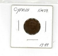 1949 Cyprus Coin