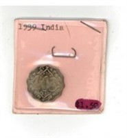 1939 India Coin