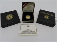 2011-P US Army Commemorative $5 Gold Coin