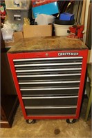 8 Drawers Craftsman Tool Box & Contents