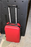 Red Hard Case Suitcase on Wheels