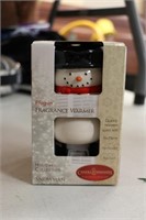 Snowman Candle Warmer Plug In NEW