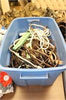 Box Full of Extension Cords & Power Strips