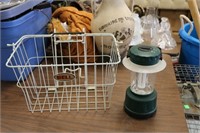 Bell Bicycle Wire Basket & Lantern