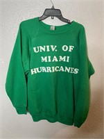 Vintage 70’s 80’s Miami Hurricanes Crewneck