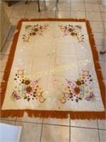 Beautiful Embroidered Blanket