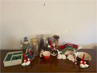 Christmas Figurines, Candles, and More