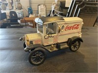 Vintage Coca Cola Cast Iron Delivery Truck