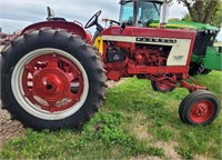 Farmall "504" diesel tractor, wide front,