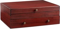 Storage Box with Pull Out Drawer, 15” x 11”
