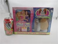 Coffret Barbie Princess Popstar avec Plush Dog