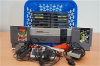 NES w/ 3 Controllers & Assortment of Games
