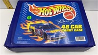 1997 HOT WHEELS 48 CAR CARRYCASE FULL OF CARS