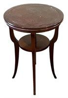 Hekman Wooden Circular Side Table