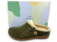 Women's Earth Origins 8.5W Olive Shoes
