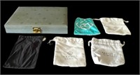 Antique Jewelry Box/Dust-bag Pouches