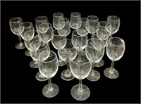 Large Wine Glass Collection