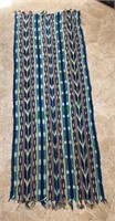 Colorful woven textile - possibly handmade -