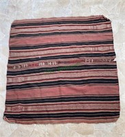 Antique hand woven textile - two pieces joined -
