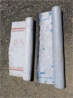 2 Rolls of House Wrap 42" & 48"