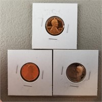 Proof Pennies & Nickel S Mint 3ct