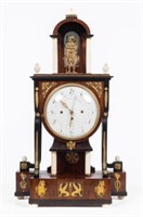 Very Old Austrian Striking Repeater Clock w/Date.