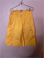 Vintage David Cassidi Yellow Shorts