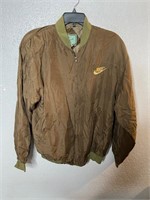 Vintage Silk Bootleg Nike Bomber Jacket