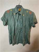 Vintage kazual linen blouse